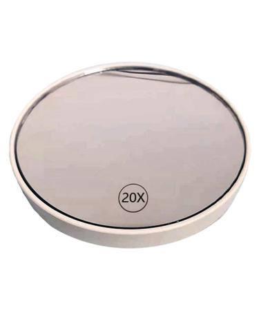 Anti-Fog Magnifying 20X Handheld Magnifying with Handle White