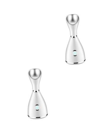 Hemoton 2pcs nano cleansing instrument steaming face instrument household steaming face instrument