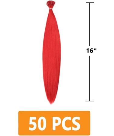 Prinfantasy Synthetic Heat Resistant Hair Extensions BZ252 - 16 inch | Cosplay Party Fashion Hairpieces for Girls & Women - Buy Online on GoSupps.com