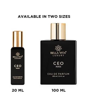 prime craft Luxury CEO MAN Eau De Parfum | Office Wear Perfume for Men with long lasting notes of Tonka and Agarwood 20 ML - Buy Online on GoSupps.com