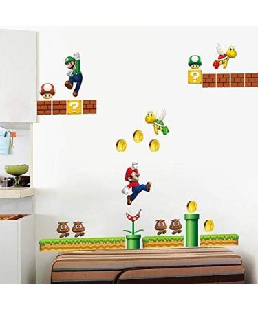 Super Mario Kids Room Wall Sticker - Fun and Colorful Bedroom Decor - Buy Online on GoSupps.com