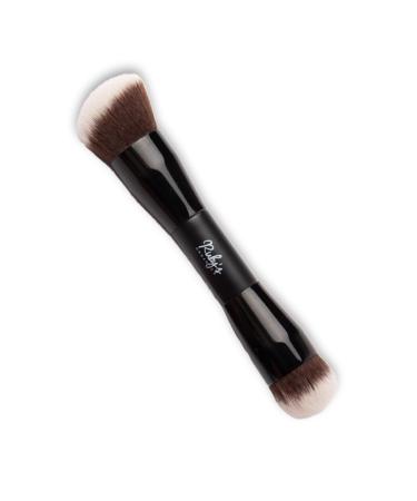 Ruby's Organics Dual Ended Makeup Brush - Multipurpose Foundation Concealer Blush & Powder Tool | Flawless Finish & Cruelty-Free - Buy Online on GoSupps.com