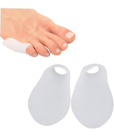 2pcs Silicone Gel Crib Protector Foot Protectors for Feet Nursing Clip Board Foot Pad Toe Sleeve Little Toe Cover Jacket Finger Cot Hammer Care Miss Toe - Buy Online on GoSupps.com