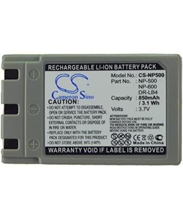 Replacement Battery for KONICA Revio KD Series - DR-LB4 850mAh/3.7V - International Shipping Available - Buy Online on GoSupps.com