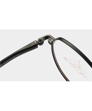 Qinzhenz Designer Anti-Blue Light Reading Glasses for Men & Women - Round Flat Heller Mirror +250 Rose Color Fatigue Relief - Buy Online on GoSupps.com