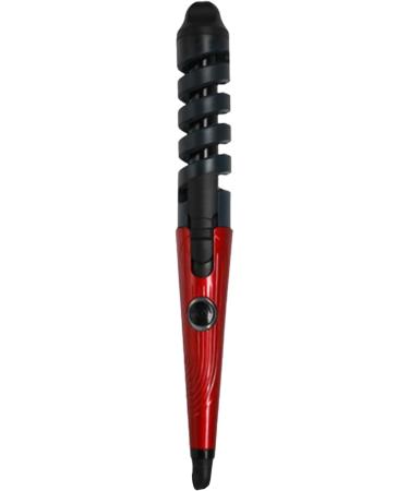 Automatic Curling Iron - Ceramic Auto Hair Curler | Electric Spiral Curler for Healthy Hair (Red - Buy Online on GoSupps.com