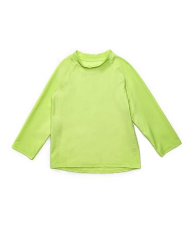 Leveret Long Sleeve Baby Boys Girls Rash Guard Sun Protected UPF + 50 Kids & Toddler Swim Shirt (12 Months-5 Toddler) 4 Years Green