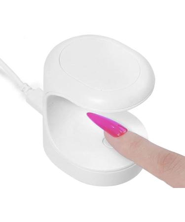 CurCKuad Mini Nail Dryer Lamp - Portable USB LED Nail Curing Light for Gel Polish & Nail Art - Buy Online on GoSupps.com