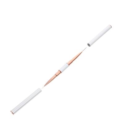 FRCOLOR Pull Line Nail Art Pen Nail Art Painting Nail Painting Pen Nail Art Pens Nail Art Nails Brush Pen Nail Double End Nail Pen Manicure White Paint Pen Metal Painted