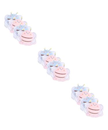 Healeved 6paires Bracelets Flannel Pour Lavage Du Visage De Couleurs Douces Et Accessoires Pratiques Pour Femmes Et Filles ponge Absorbante Et Confortable