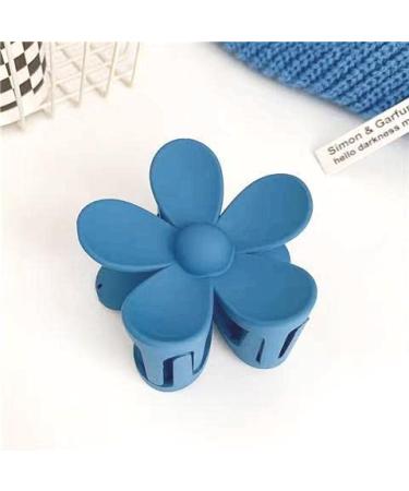 YOOOYOOO Blue Hair Claw Clips - Lightweight Big Strong Hold for All Hair Types - 90's Vintage Jaw Clips for Women & Girls - Includes Organza Storage Bag - Buy Online on GoSupps.com