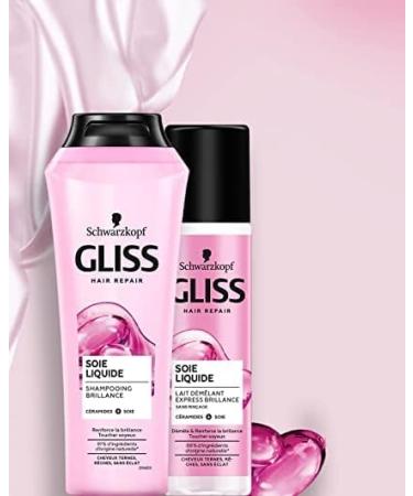 Schwarzkopf Gliss Express Detangling Milk Liquid Silk Gloss 200 ml Pack of 2 - Buy Online on GoSupps.com