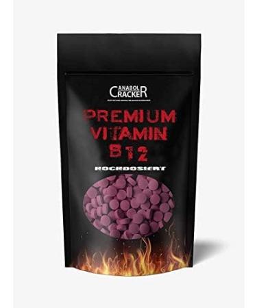  Anabol Cracker Vitamin B12-600 Tablets - 500 mcg of methylcobalamin per day - High dose and vegan - Buy Online on GoSupps.com