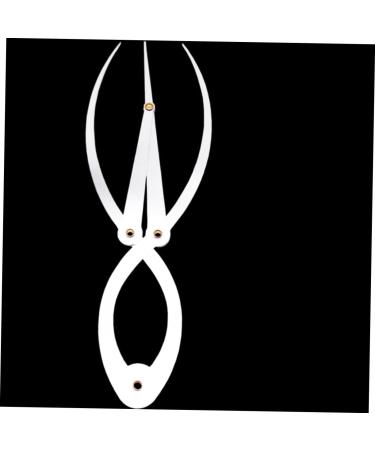 Angoily Eyebrow Shaping Templates Eyebrow Drawing Tool Eyebrow Ruler Gold Stainless Steel Positioning Ruler - Buy Online on GoSupps.com