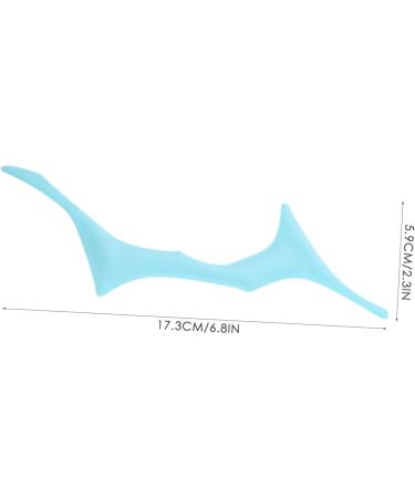 Balacoo Brow Shaping Template Eyebrow Stencils Eyebrow Makeup Tools Beauty Tools Blindfold Make up 17.3x5.9cm Blue - Buy Online on GoSupps.com