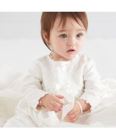 Molly Brown London Sterling Silver Baby Bangle | Christening Keepsake and New Baby Gift - Buy Online on GoSupps.com