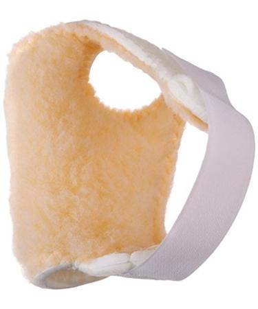 Rolyan 79515 Palm Protector for Left Hand - Soft Sherpa Lining, Palm Pad - Prevent Finger Contractures - Comfortable Left-Handed Glove - Buy Online on GoSupps.com