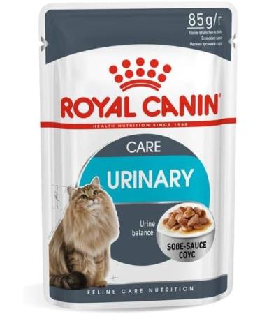 Royal Canin Urinary Care Gravy - Double Pack (2 x 12 x 85g) | Small Pieces in Sauce for Balanced Mineral Urine - Ideal for Your Cat's Health - Buy Online on GoSupps.com