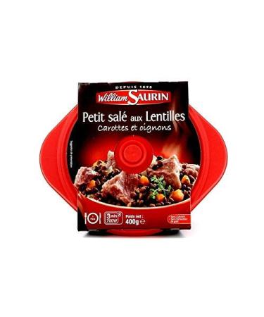 William Saurin Small Salted Lentils Casserole 400 g Set of 3