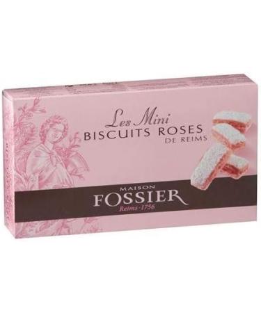 Fossil Biscuits Mini Pink Biscuits De Reims 110 g - Set of 4 - Buy Online on GoSupps.com