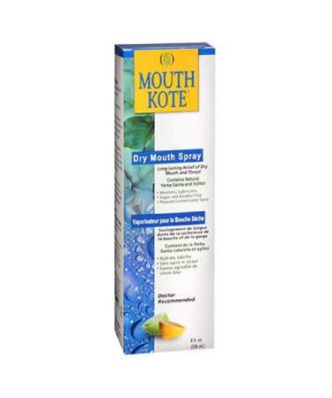 Mouth Kote Mouth Kote Oral Moisturizer Spray 8 oz (Pack of 2)