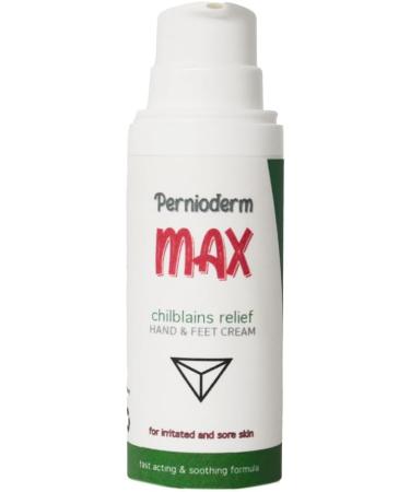 Pernioderm Max Relief Chilblains Cream 50ml | Intense Relief Formula for Irritated Sore Skin | Zinc Witch Hazel & Tea Tree  - Buy Online on GoSupps.com