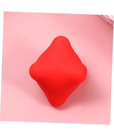 Healeeved 3ST Slow Hand Spiky Massage Tool - Muscle Rehabilitation & Hand Trainer - Decompression Yoga Massage - 3 Red Lacrosse Balls 6x6cm - Foot Peanut Massager - Buy Online on GoSupps.com