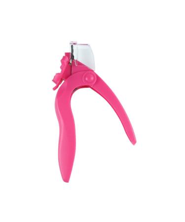 Acrylic Nail Clipper U Shaped False Nail Tip Cutter Stainless Steel Trimmer Scissors Rosy Nail Clippers Nail Care