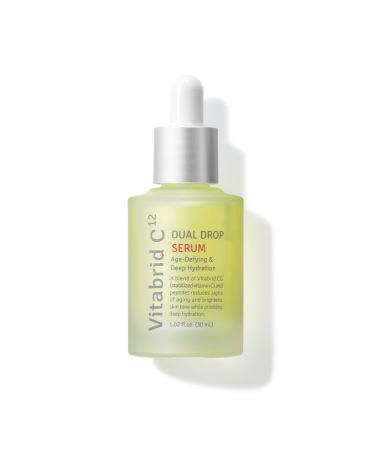 Vitabrid C   Dual Drop Serum sunspot corrector  a highly concentrated antioxidant serum with proprietary skin firming peptide and vitamin C smooth fine lines mouth lines long lasting hydration revitalize  boost radiance ...