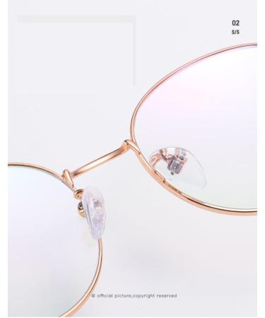 PARWANA Retro Round Blue Light Blocking Readers - Designer Anti-UV Eyeglasses +250 - Stylish Reading Glasses for Eye Protection - Buy Online on GoSupps.com