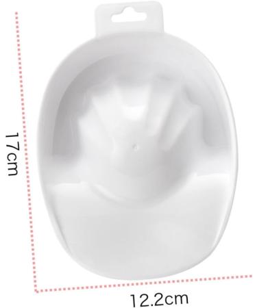 VINTORKY 1Pc manicure hand wash bowl manicure bowls for soaking nail soaker bowl manicure soak bowl nail dip remover nail polish soaker bowl soak off bowl Polishing agent white optional Size 1 White - Buy Online on GoSupps.com