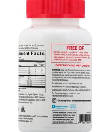 Buy SmartyPants Kids Probiotic Complete Strawberry Cr me - 45 Count | International Shipping Available - Buy Online on GoSupps.com