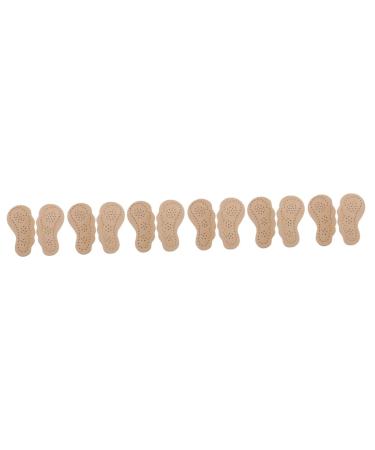 6 Pairs Non-Slip Stickers Non-Slip Sole Cushions Half Insoles Shoe Cushions Anti-Slip Shoe Insoles Front Sole Pads High Heel Insoles Forefoot Mats Skid-Resistance Shoes Pads