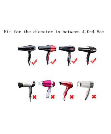 5PCS Portable Fashion Plastic Salon Blow Dryer Drying Concentrator Nozzle Set - Buy Online on GoSupps.com