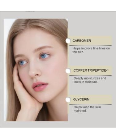 HouseVibe Copper Peptides Serum for Face - with GHK-Cu and Hyaluronic Acid - Anti-Aging Facial Serum - 1 Fl Oz (pack of 1) - Buy Online on GoSupps.com