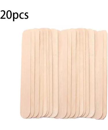 Premium Wooden Mouth Spatula & Waxing Sticks for Hair Removal - Eco-Friendly & Durable - Buy Online on GoSupps.com