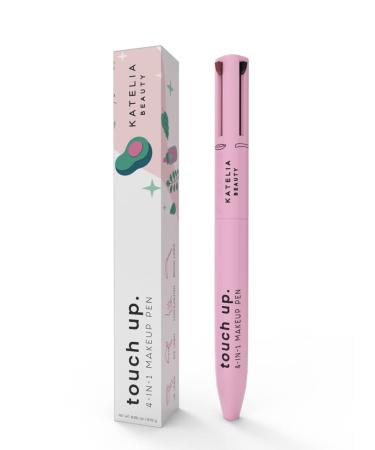 Katelia 4-in-1 Beauty Touch Up Makeup Pen - Multi-Functional Portable Beauty Product for Eyes, Brows, Lips & Highlighting - Travel Makeup Pencil - Refillable Magic Pen - Buy Online on GoSupps.com