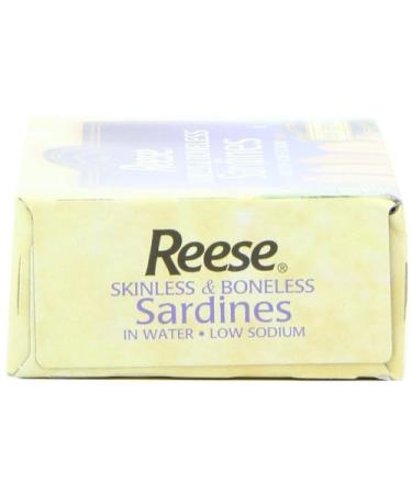 Reese Skinless & Boneless Sardines 4.38 oz - Premium Quality Seafood for Healthy Eating - Buy Online on GoSupps.com