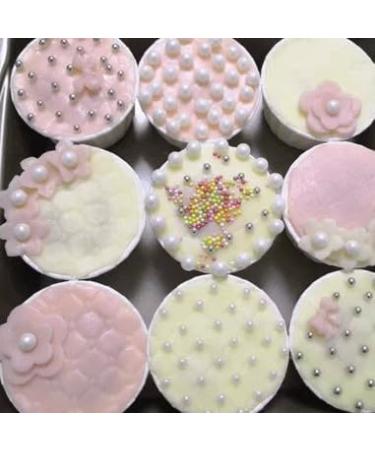 Edible Candy Cake Decoration White Pearl 4.23 Ounces Birthday Halloween Thanksgiving Christmas party Team Dinner Cake Cupcake Cookies for Dessert Sprinkles - Buy Online on GoSupps.com