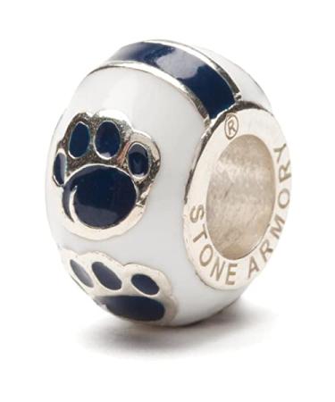Penn State Nittany Lion Charm | Penn State Jewelry | Officially Licensed Penn State Charms | PSU Bead | Stainless Steel