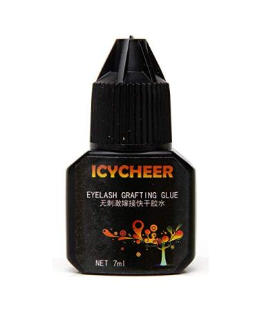 Extra Strong Eyelashes Extension Glue False Eyelash Glue 7ml 1-2 Sec Drying time/Retention 6-7 Weeks Bonding/Maximum Bonding Power/for Semi-Permanent Extensions