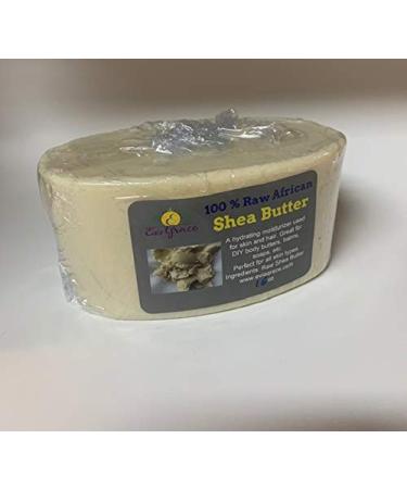 Evia Grace 1 pound block unrefined Shea butter 16 oz