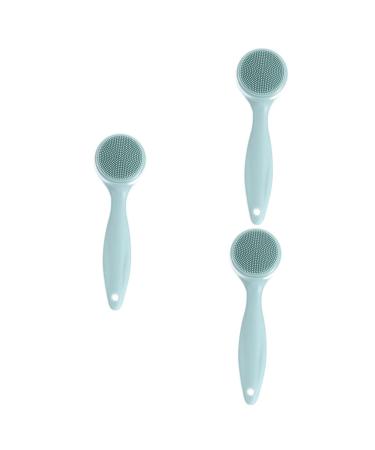 3 Sets Cleansing Brush Silicone Brush Pp Face