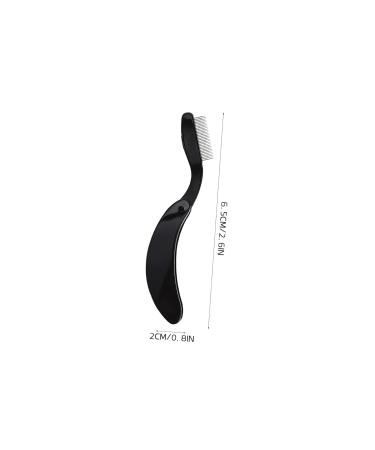 2pcs Foldable Eyebrow Comb & Eyelash Brush Set - Metal Lash Separator Tool for Perfect Makeup - Telescopic Design for Easy Grooming - Buy Online on GoSupps.com