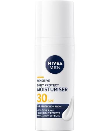 Beiersdorf AG NIVEA MEN Daily Protect Moisturizing Face Cream SPF 30 50ml - Buy Online on GoSupps.com