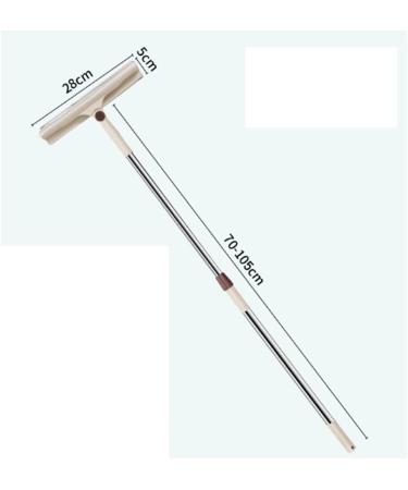 Double-Sided Wiper Telescopic Rod Wipe Glass Household Artifact Brush Double-Sided Wiper Tool to Wash The Window - Buy Online on GoSupps.com