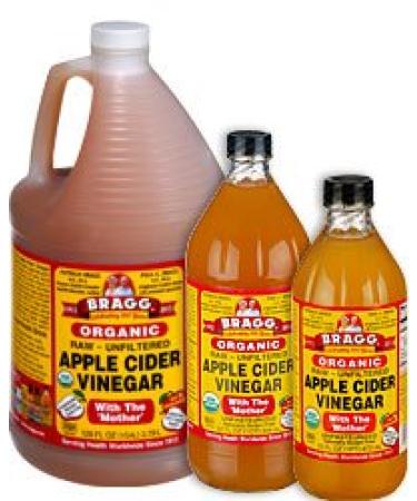 Bragg Organic Apple Cider Vinegar With the Mother USDA Certified Organic  Raw, Unfiltered All Natural Ingredients, 32 ounce