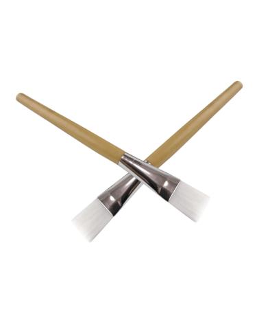 Set of 2 Brush DIY Moisturising Cream Brush Clay Bamboo