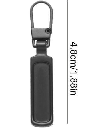 Zipper Zuilen Replacement Zipper Pull - Removable Zipper Repair Tool for Backpacks Luggage Clothing & More - 48x8.5x1mm - Black - Buy Online on GoSupps.com