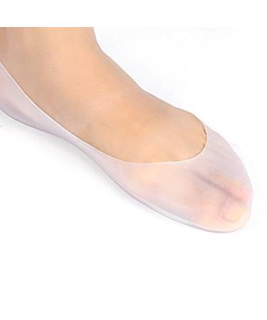 Pedimend Moisturizing Silicone Gel Socks | Remove Calluses Corns & Dry Skin | Foot Care for Runners Dancers & Hikers | 2 Pairs (4 PCs) - Ideal for Men & Women - Buy Online on GoSupps.com